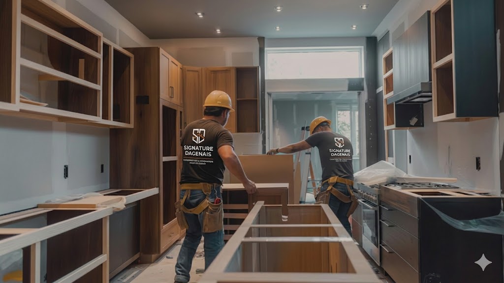 Rénovation cuisine — Signature Dagenais
