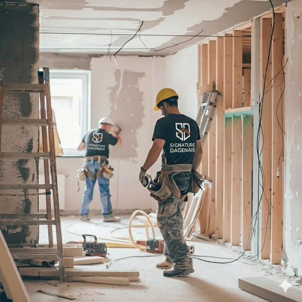 Rénovation intérieure — Signature Dagenais